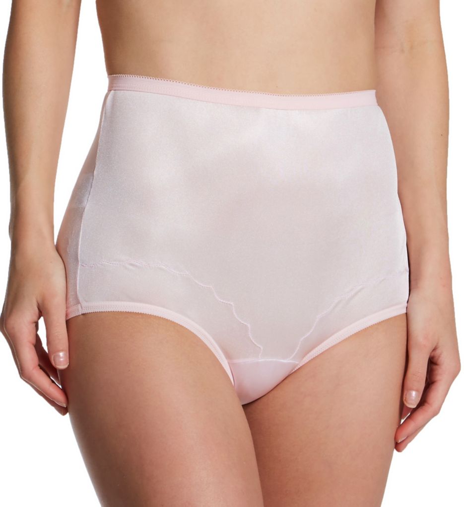 Dixie Belle Panty Women's Underwear Nylon Brief Full Coverage No Ride 3  Pack