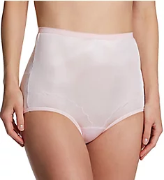 Dixie Belle Scallop Trim Full Brief Panty - 3 Pack Pink/Blue/Beige 5