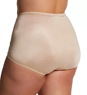 Plus Extra Dixie Belle Scallop Brief Panty- 3 PK Nude 13