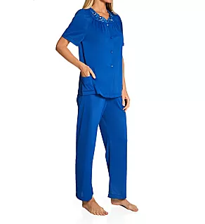 Petals Pajama Set Navy S