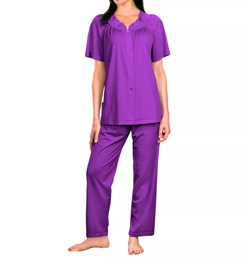 Petals Pajama Set Purple S