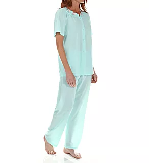 Petals Pajama Set SeaFoam M