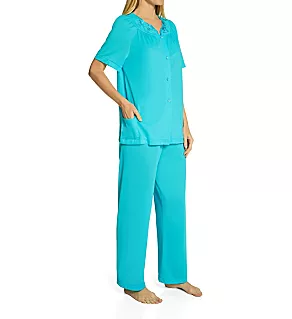 Petals Pajama Set turqouise M