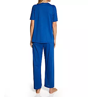 Petals Pajama Set Navy S