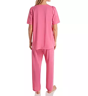 Petals Pajama Set Rosy Pink S