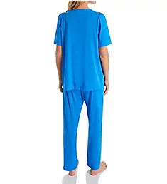 Petals Pajama Set Sapphire S