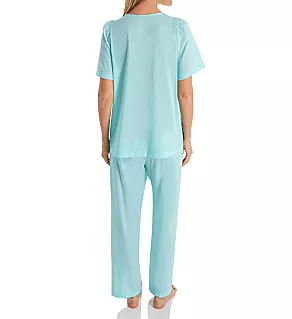 Petals Pajama Set SeaFoam M