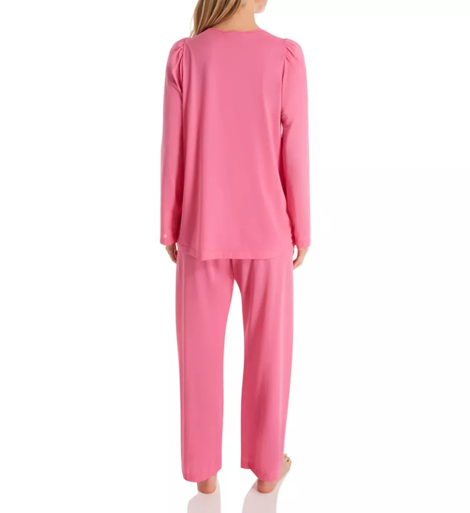 Petals Long Sleeve Pajama Set Rosy Pink S