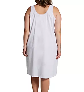 Plus 24 Inch Cool Cottons Full Slip White 42