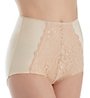 Shape Smoothing High Waist Full Brief Panty with Lace