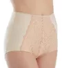 Shape Smoothing High Waist Full Brief Panty with Lace S4002