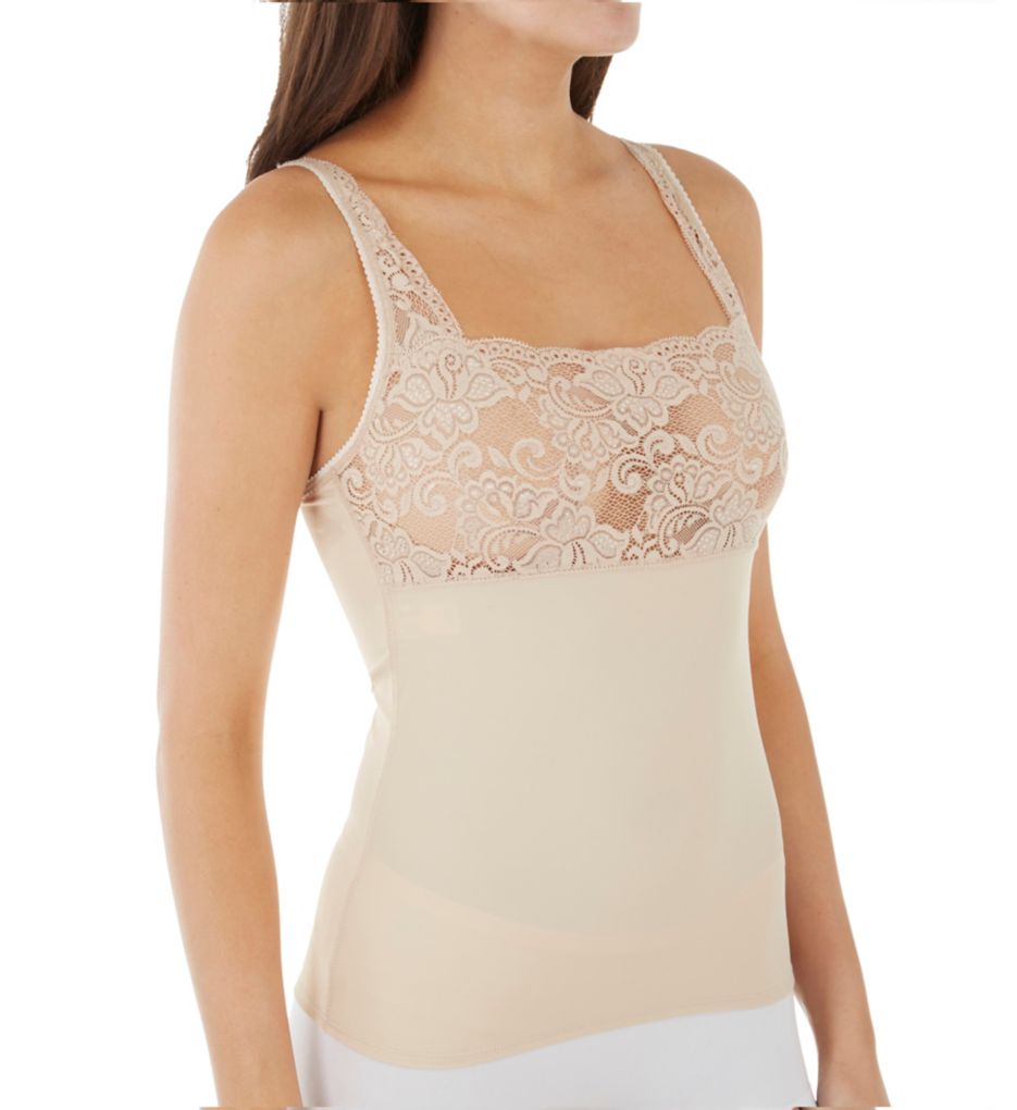 TRIUMPH LACE SENSATION CAMISOLE. BODY SHAPER. LOVELY LACE DETAIL