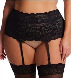 Plus  Stretch Lace Garterbelt