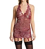 Shirley of Hollywood Embroidered Chemise and G-string Set 25829 - Image 1