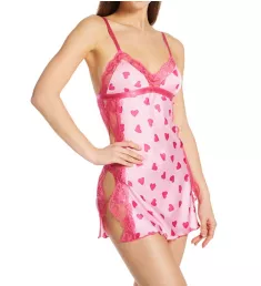 Lace Up Chemise with G-String