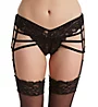 Shirley of Hollywood Stretch Lace And Strappy Open Front Gartini 31022 - Image 1