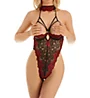 Shirley of Hollywood Two Toned Stretch Lace Shelf Cup Teddy 31399 - Image 1