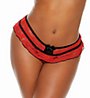Shirley of Hollywood Stretch Lace Open Front Crotchless Panty