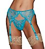 Shirley of Hollywood Scalloped Embroidery Garterbelt
