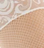 Shirley of Hollywood Fishnet Back Seam Stay Up Thigh Stockings 90013 - Image 3