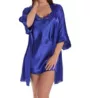 Shirley of Hollywood Plus Size Charmeuse Lace Up Chemise X20015 - Image 3