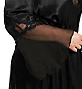 Shirley of Hollywood Plus Size Chiffon Charmeuse Long Robe X20559 - Image 3