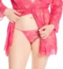 Shirley of Hollywood Plus Size Stretch Lace Robe With G-String X31106 - Image 3