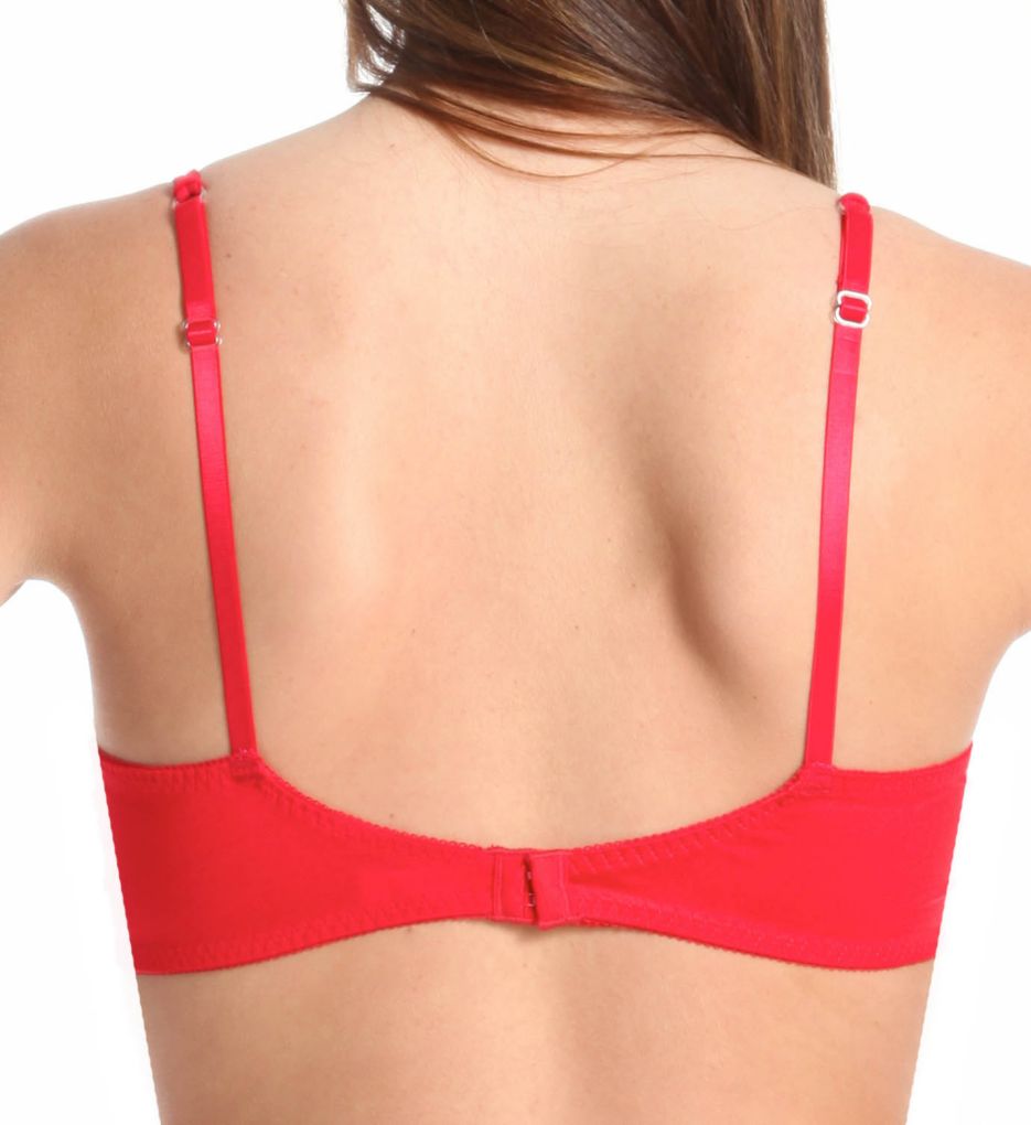 Shirley of Hollywood Plus Size Scalloped Embroidered Shelf Bra X331 - Image 2