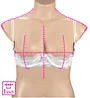 Shirley of Hollywood Plus Size Scalloped Embroidered Shelf Bra X331 - Image 3