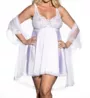 Shirley of Hollywood Plus Size 3 Piece Babydoll Peignoir Set X3595 - Image 1