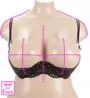 Shirley of Hollywood Plus Size Sequin Embroidered Shelf Bra X380 - Image 3