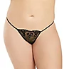 Shirley of Hollywood Plus Size Sequin Embroidered Thong X66 - Image 1