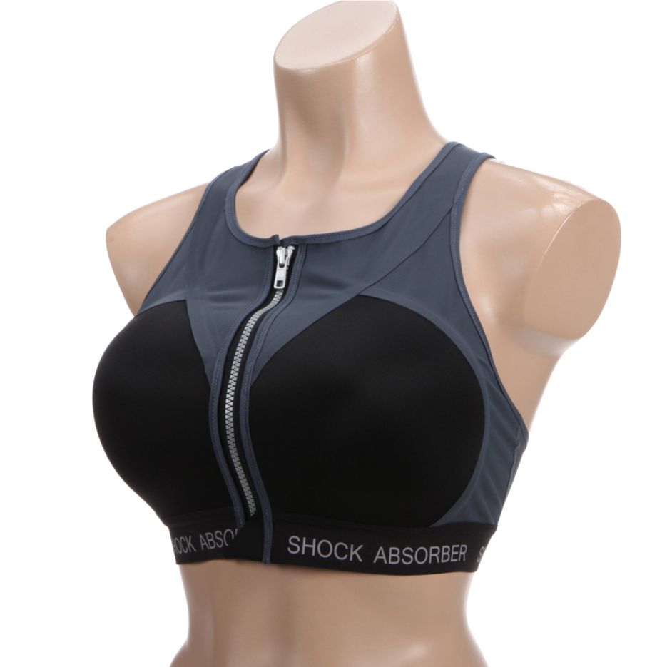 Ultimate Infinity Power Front Zip Sports Bra