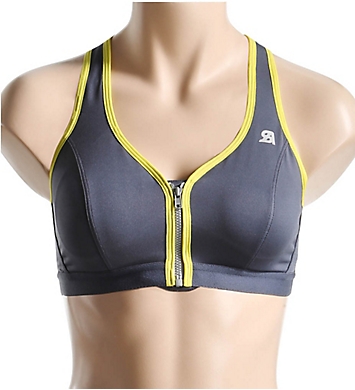 Shock Absorber Active Zipped Plunge Sports Bra S00BW - Shock 