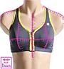 Shock Absorber Active Zipped Plunge Sports Bra S00BW - Image 3