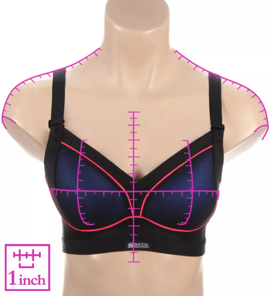Shock Absorber Active Shaped Push Up Support Sports Bra S03Z6 - Image 3