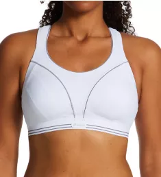 Ultimate Run Sports Bra White/Silver 30B