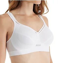 Active Classic Support Sports Bra White 32A