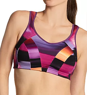 Multi Sports Max Support Sports Bra All Over Print 32F
