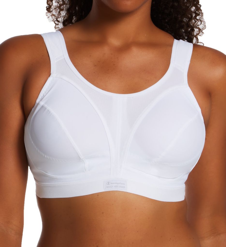 Active D+ Max Support Sports Bra New White 34G by Shock Absorber