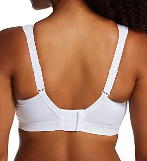 Active D+ Max Support Sports Bra New White 30F