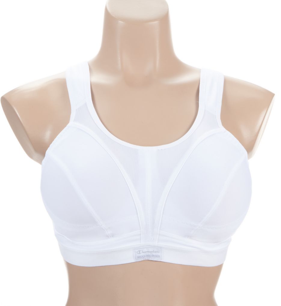 Active D+ Max Support Sports Bra New White 34G by Shock Absorber