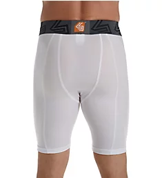 Core Compression Short with BioFlex Cup WHT S