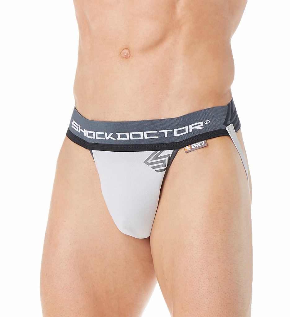 Shock Doctor 227 Core Supporter with Soft Cup (Grey)