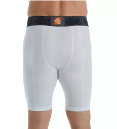 Core Compression Short w/ BioFlex Cup - 2 Pack White 2XL