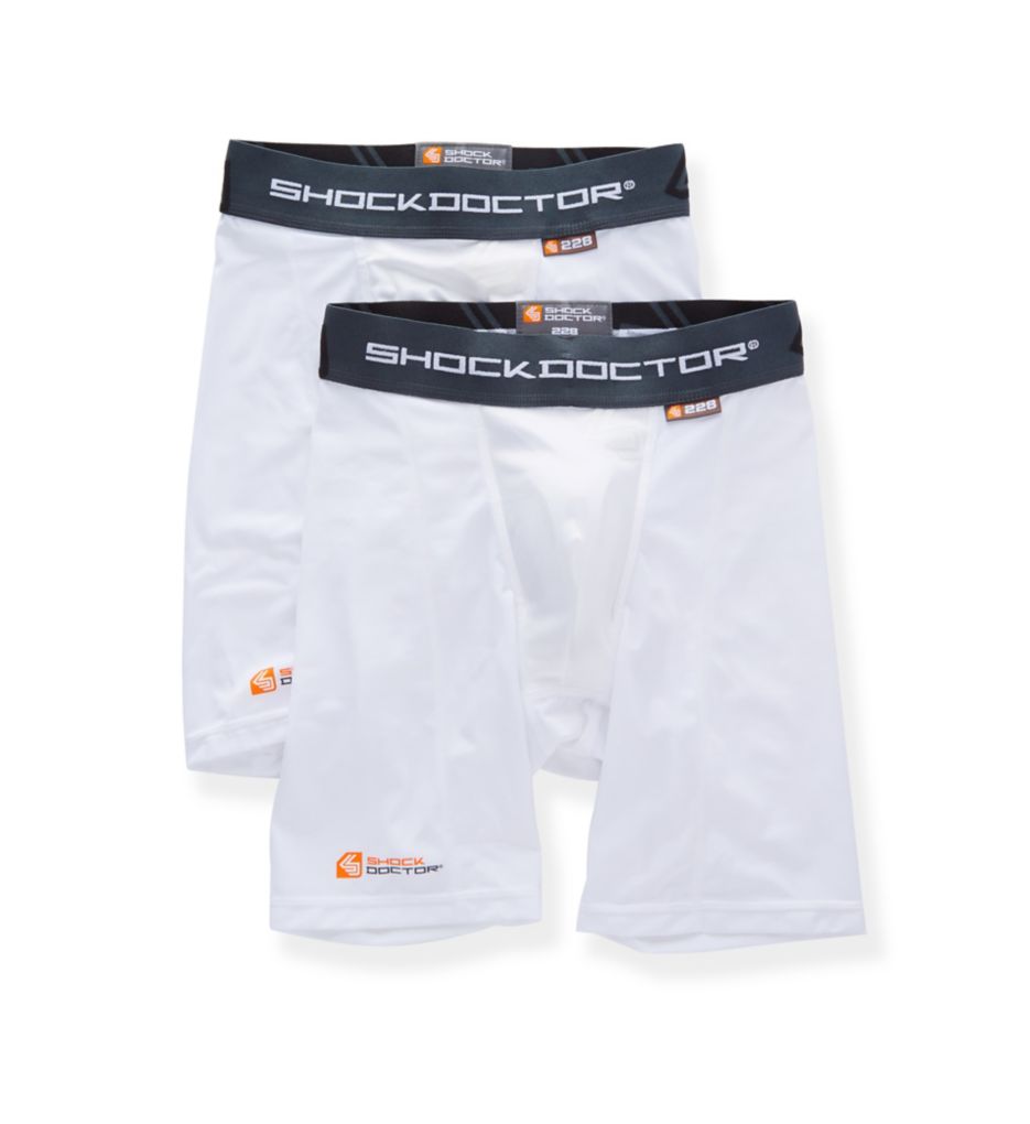 Core Compression Short w/ BioFlex Cup - 2 Pack by Shock Doctor