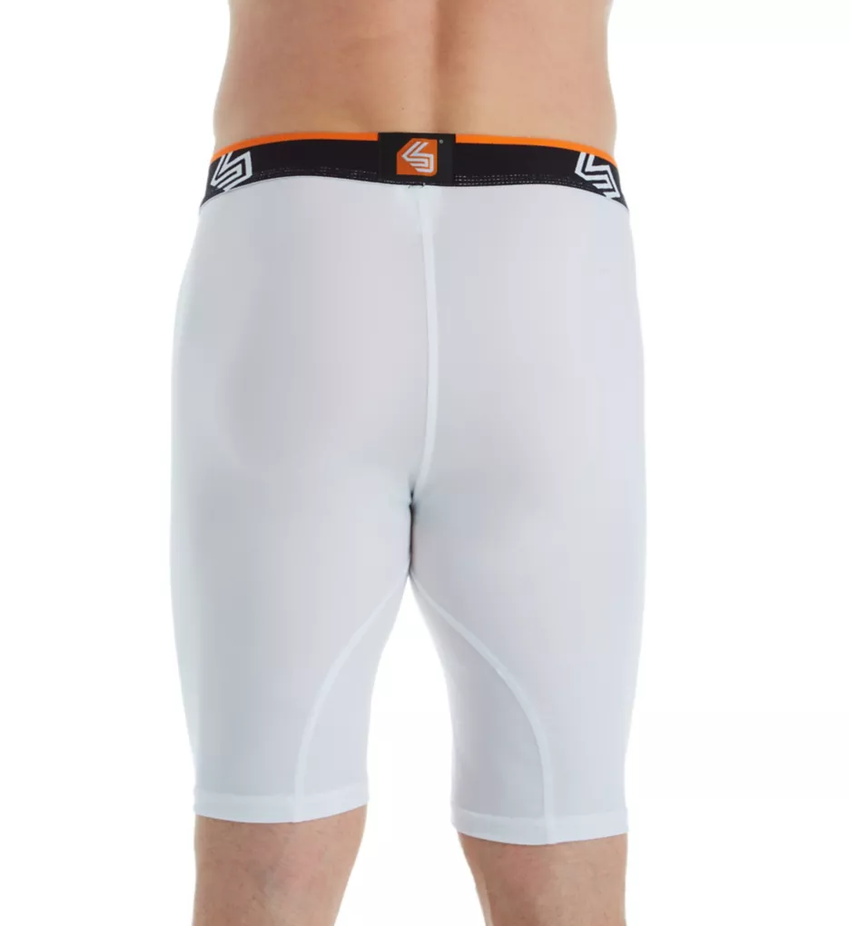 Core Compression Short with Cup Pocket Black 2XL by Shock Doctor