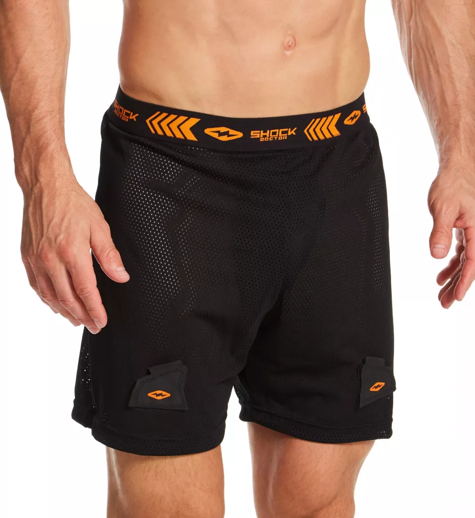 Core Loose Hockey Short with BioFlex Cup Black S