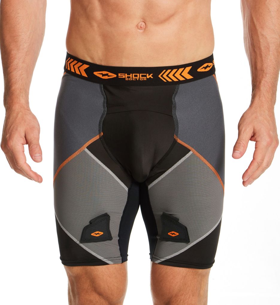 XFit Cross Compression Hockey Short w/ AirCore Cup by Shock Doctor