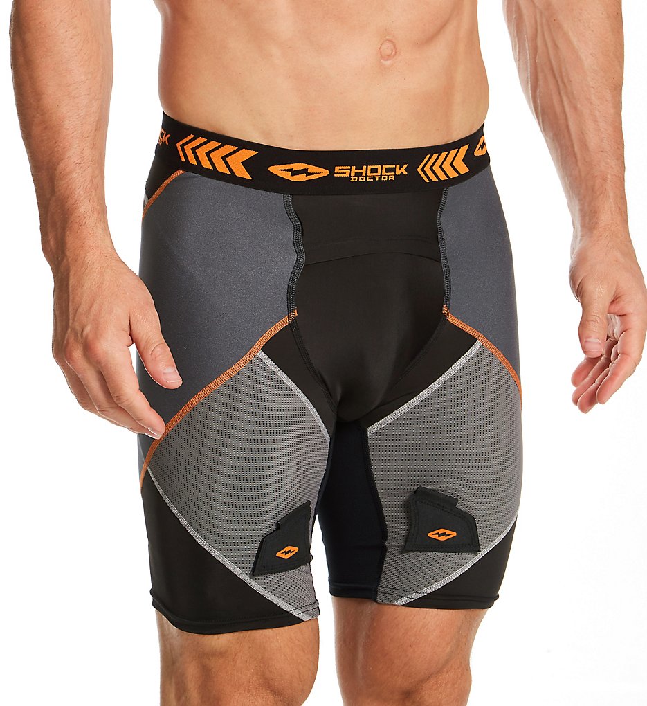 XFit Cross Compression Hockey Short w/ AirCore Cup by Shock Doctor